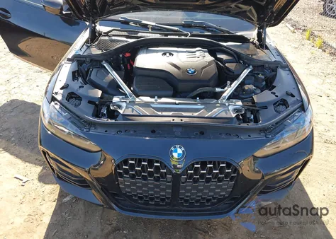 2022 BMW 430I xDrive из США, поврежденный, VIN WBA43AT02NCH76825